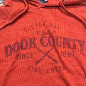 Sister Bay Door‎ County Men Small Long Sleeve Shirt Destination Sweater Hoodie